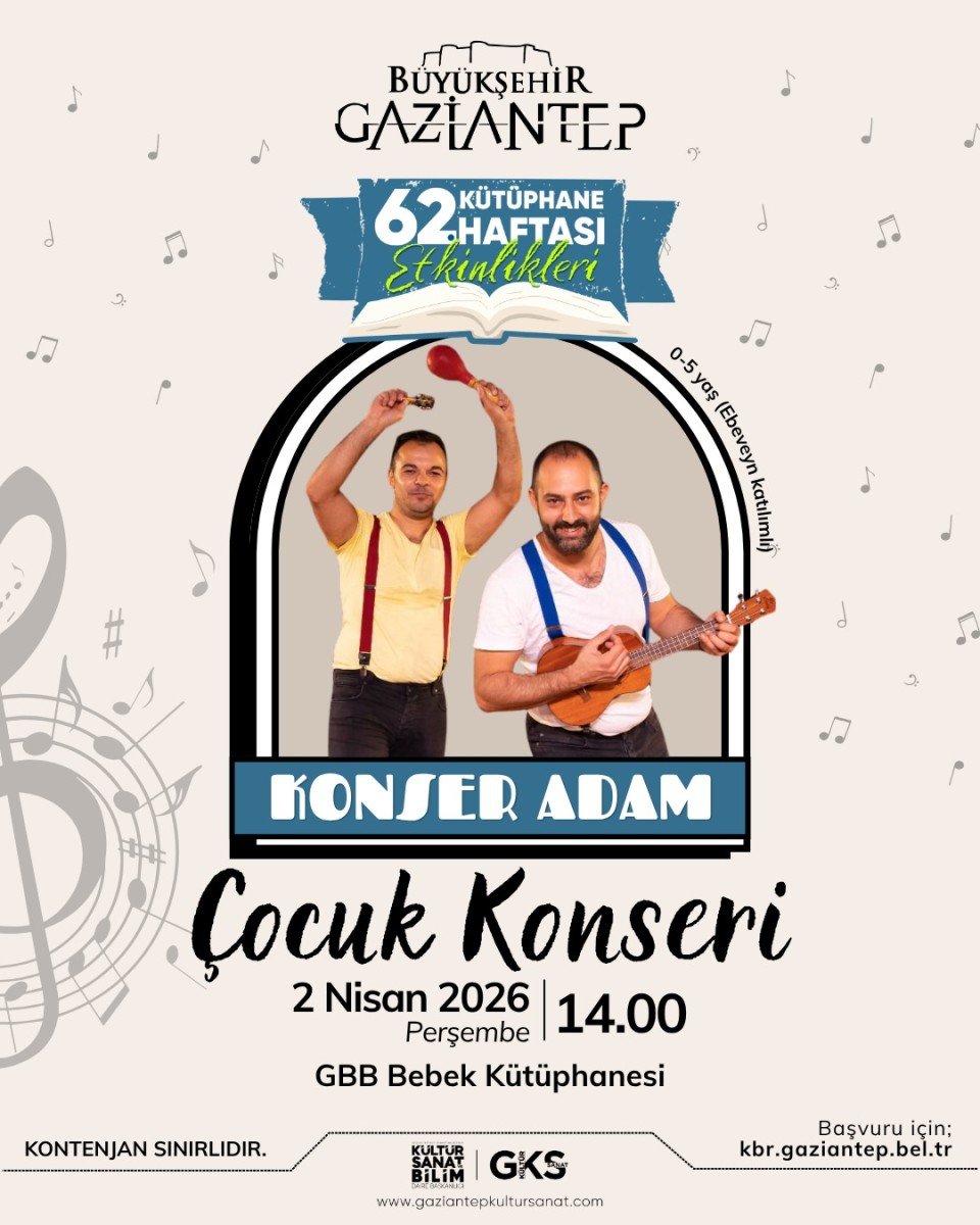Bebek Kütüphanesinde Çocuk Konseri