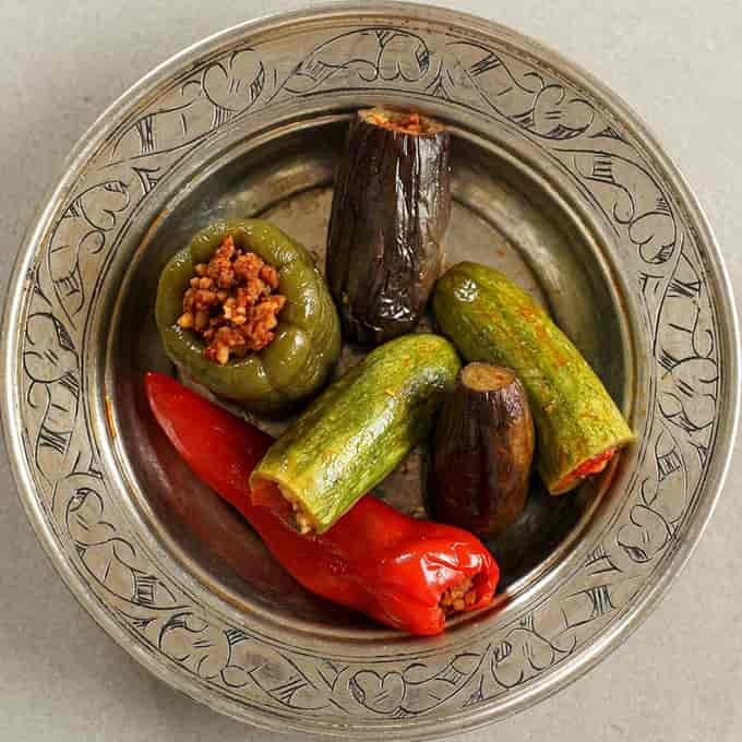 Gaziantep Allı Yeşilli Dolma